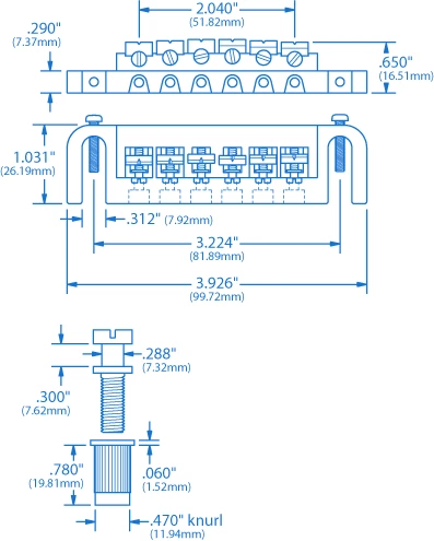 Adjustable Wraparound Bridge - StewMac - Image 3