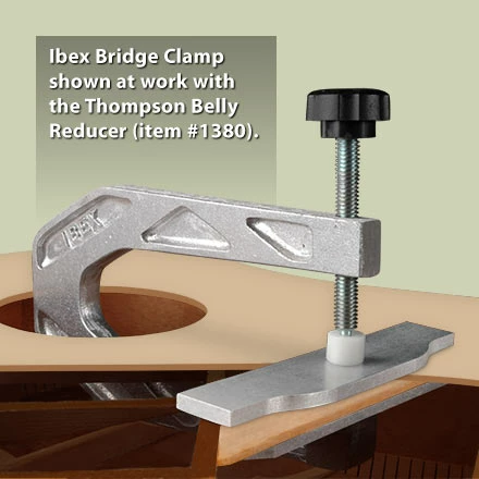 Ibex Bridge Clamp - StewMac - Image 2