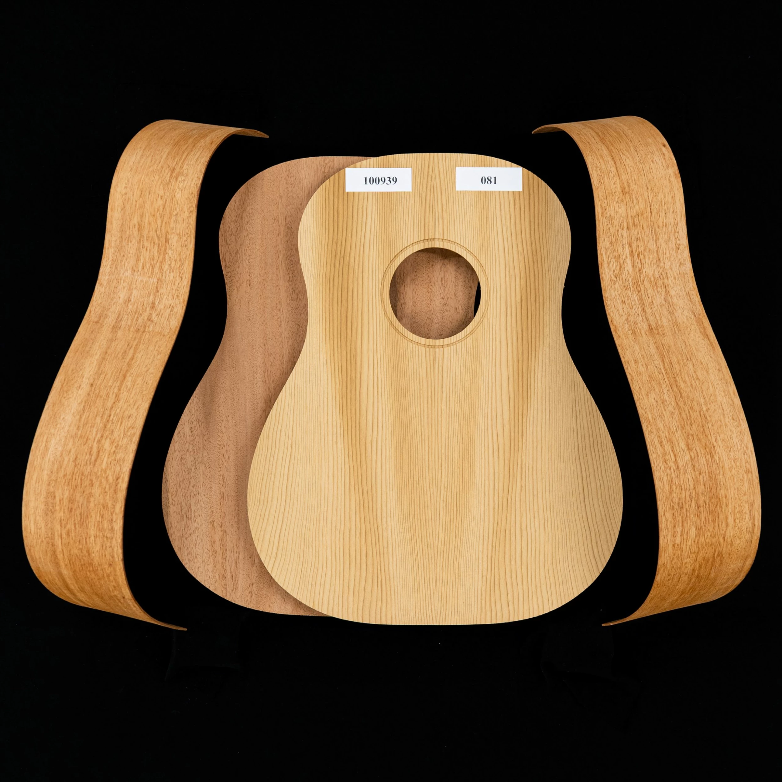 Jumbo-45 Acoustic Guitar Kit With Torrefied Red Spruce And Mahogany - 081 - StewMac