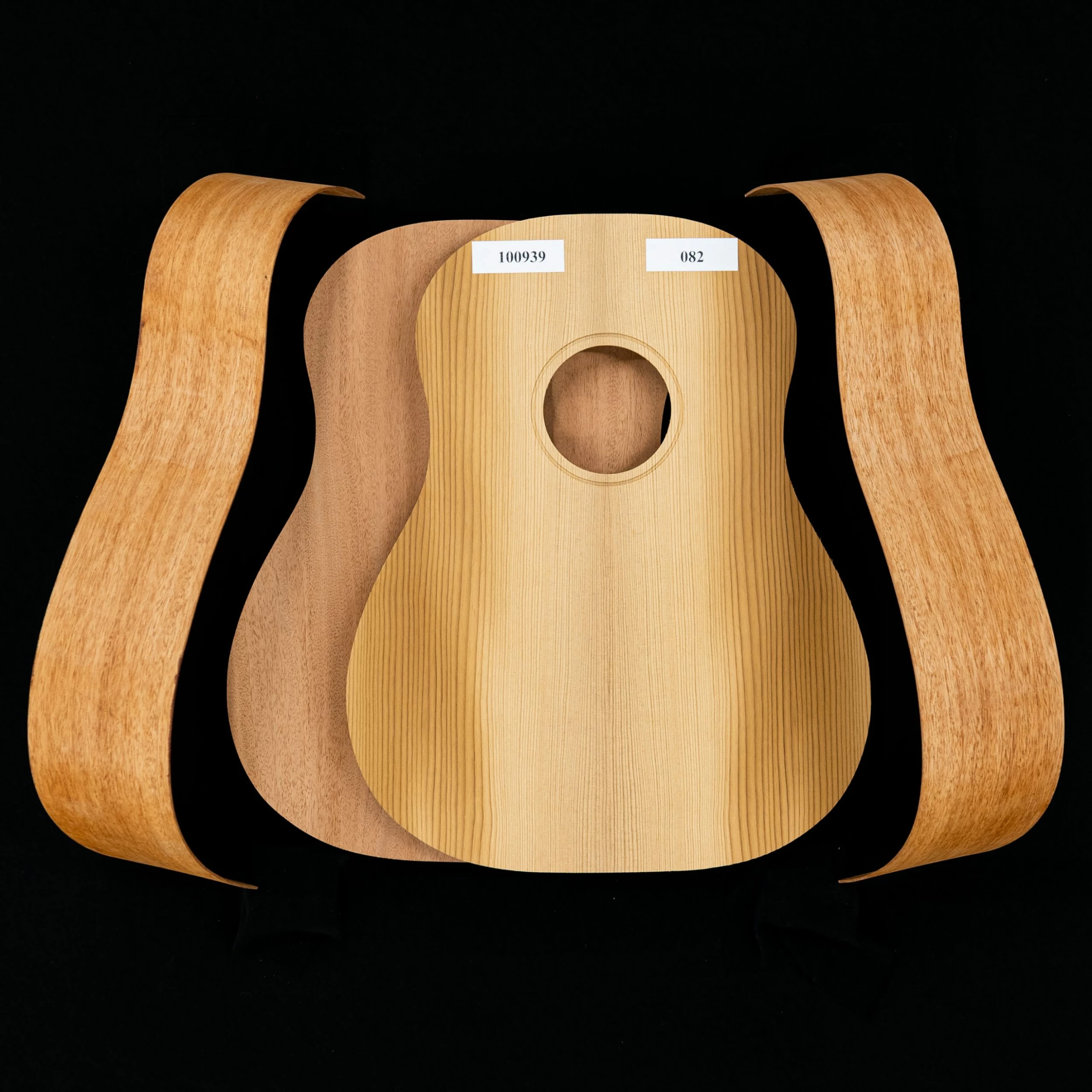 Jumbo-45 Acoustic Guitar Kit With Torrefied Red Spruce And Mahogany - 082 - StewMac