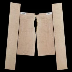 Flame Big Leaf Maple Back + Side Set - 007 - StewMac