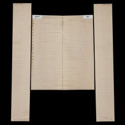 Flame Big Leaf Maple Back + Side Set - 013 - StewMac