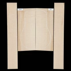 Flame Big Leaf Maple Back + Side Set - 014 - StewMac