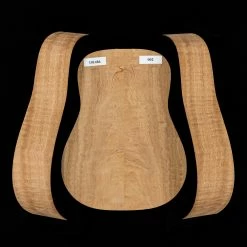Figured Sapele Joined Back + Bent Side Set For Dreadnought Guitar - 002 - StewMac