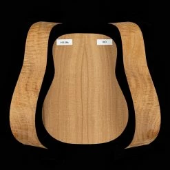 Figured Sapele Joined Back + Bent Side Set For Dreadnought Guitar - 003 - StewMac