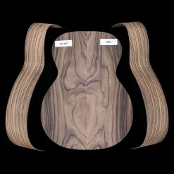 Wild Grain East Indian Rosewood Joined Back + Bent Side Set For OM Guitar - 009 - StewMac
