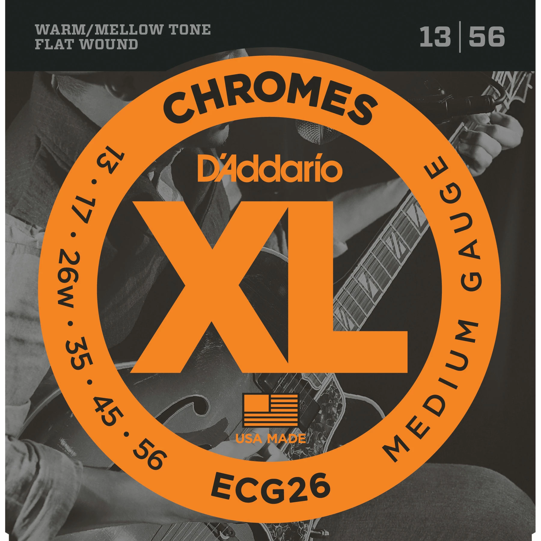 D'Addario Chromes Flat Wound Electric Guitar Strings - StewMac - Image 4