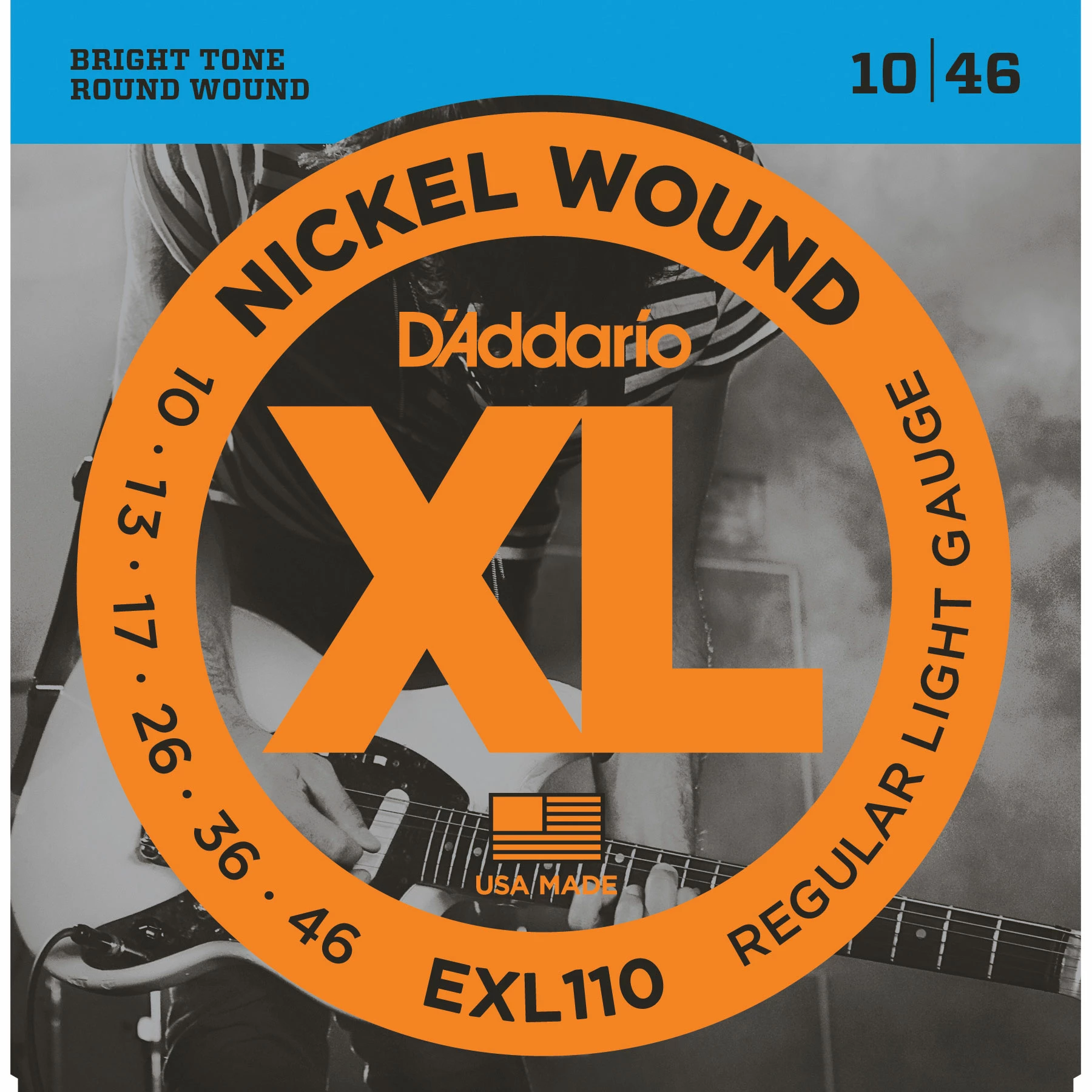 D'Addario XL Nickel Wound Electric Guitar Strings - StewMac