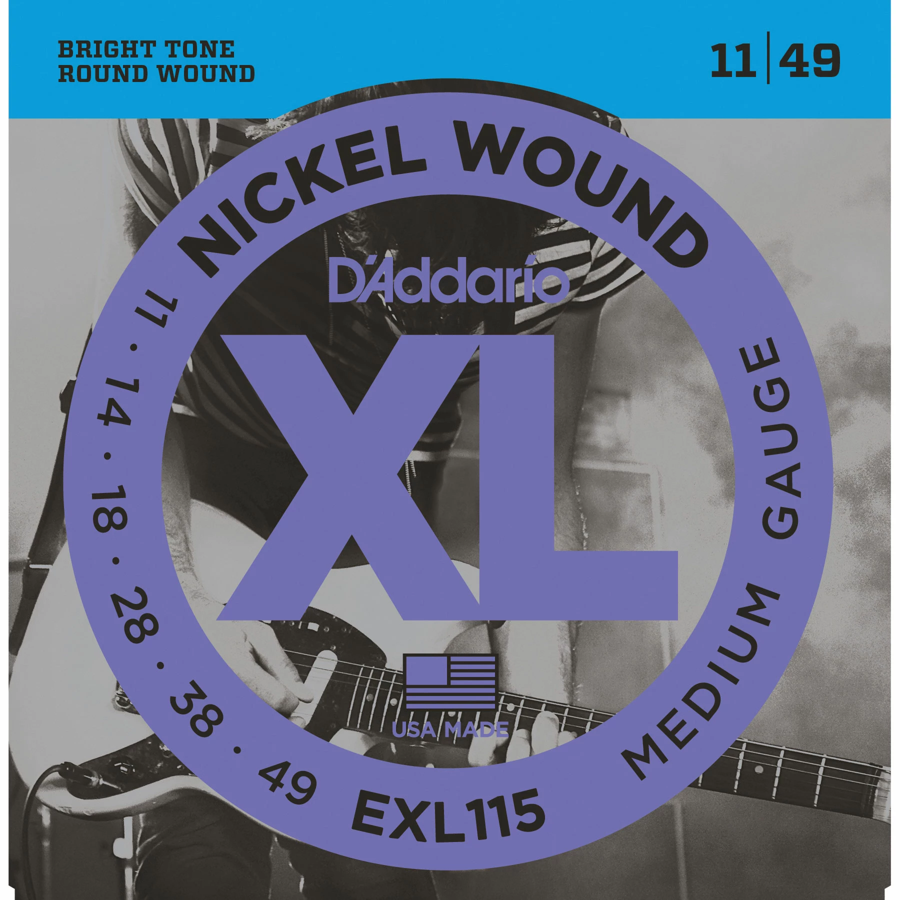 D'Addario XL Nickel Wound Electric Guitar Strings - StewMac - Image 2