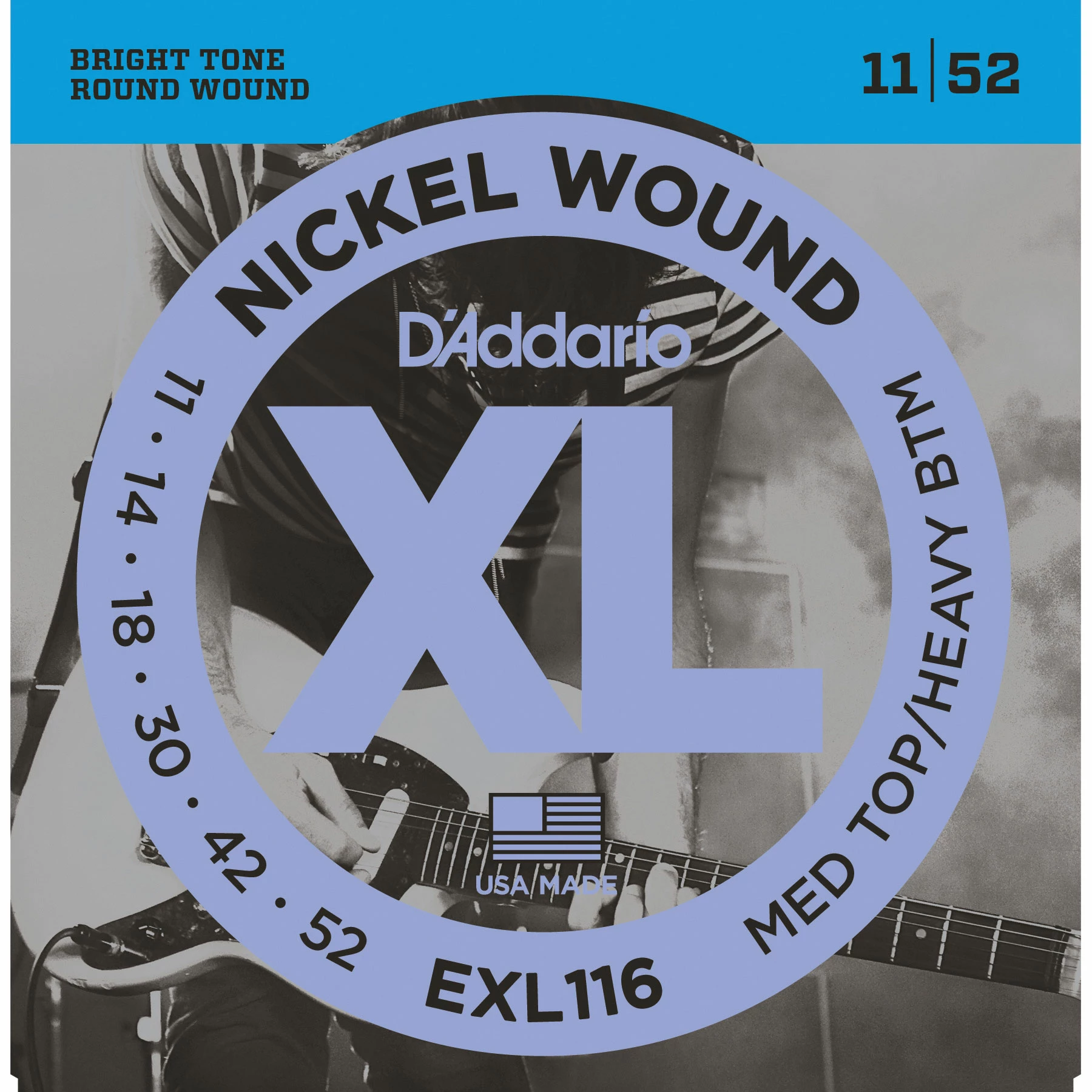 D'Addario XL Nickel Wound Electric Guitar Strings - StewMac - Image 3