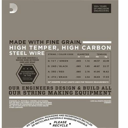 D'Addario Half Round Bass Strings - StewMac - Image 3