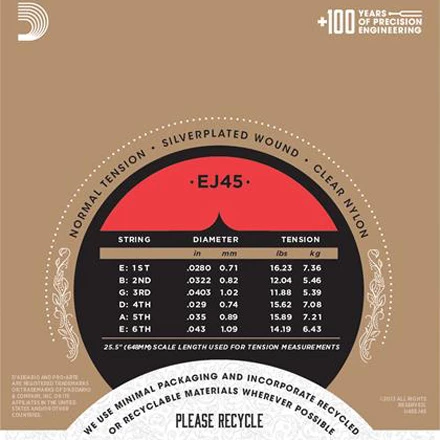 D'Addario Pro Arte Classical Guitar Strings - StewMac - Image 3