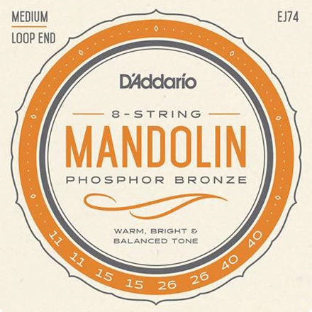 D'Addario Phosphor Bronze Mandolin Strings - StewMac