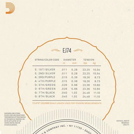 D'Addario Phosphor Bronze Mandolin Strings - StewMac - Image 3