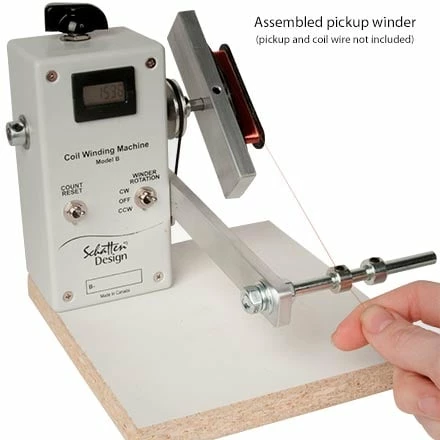 Build-Your-Own Pickup Winder, 110-volt - StewMac - Image 3