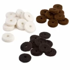 Strap Button Felt Washers - 10 Pack - StewMac