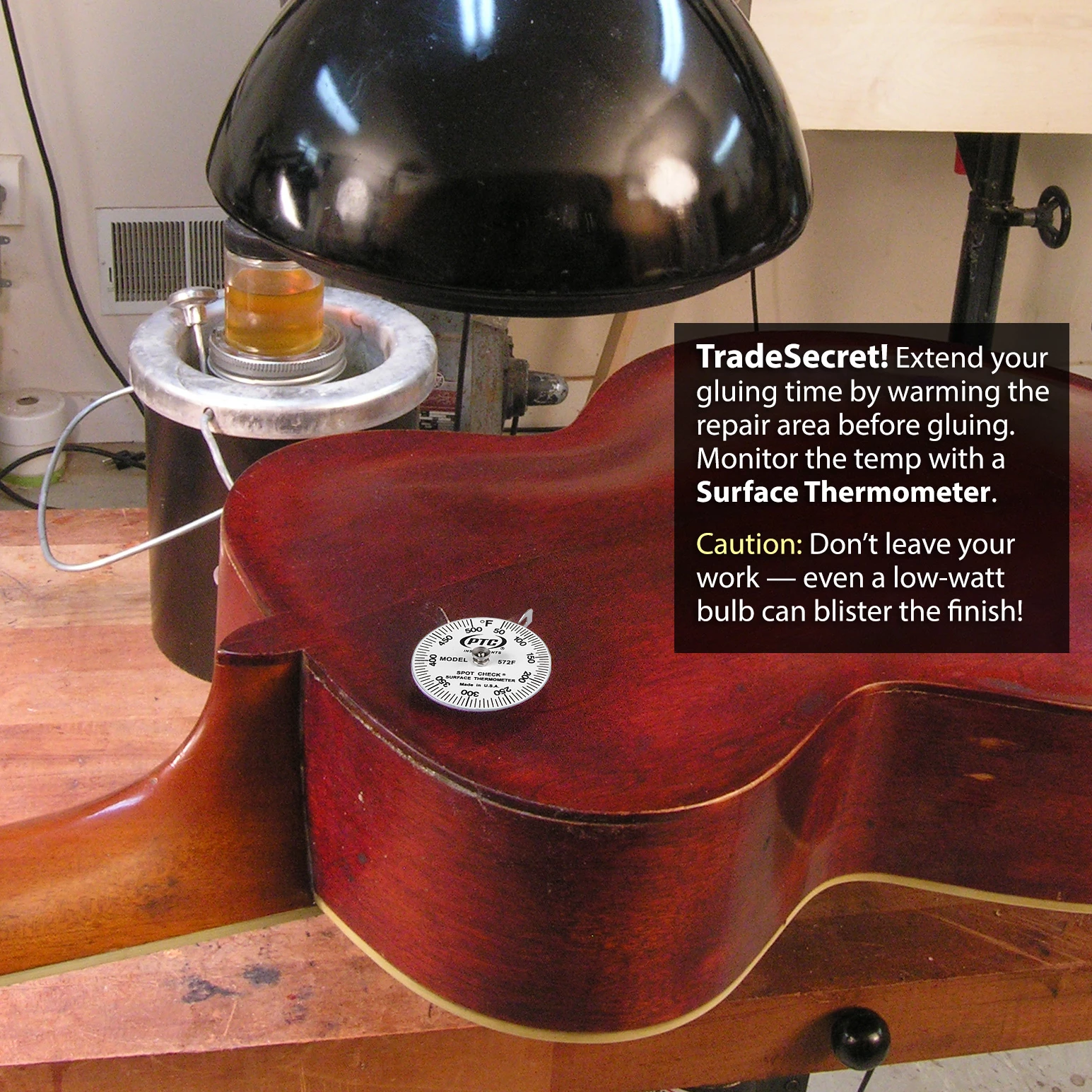 PTC Instruments Surface Thermometer - StewMac - Image 3