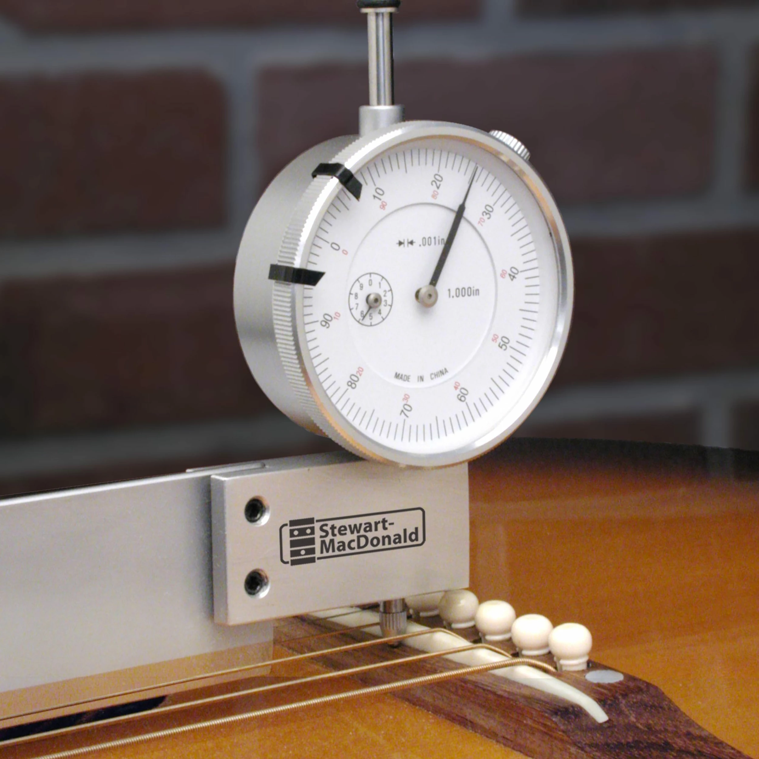 Neck Set Gauge With Straightedge - StewMac - Image 2