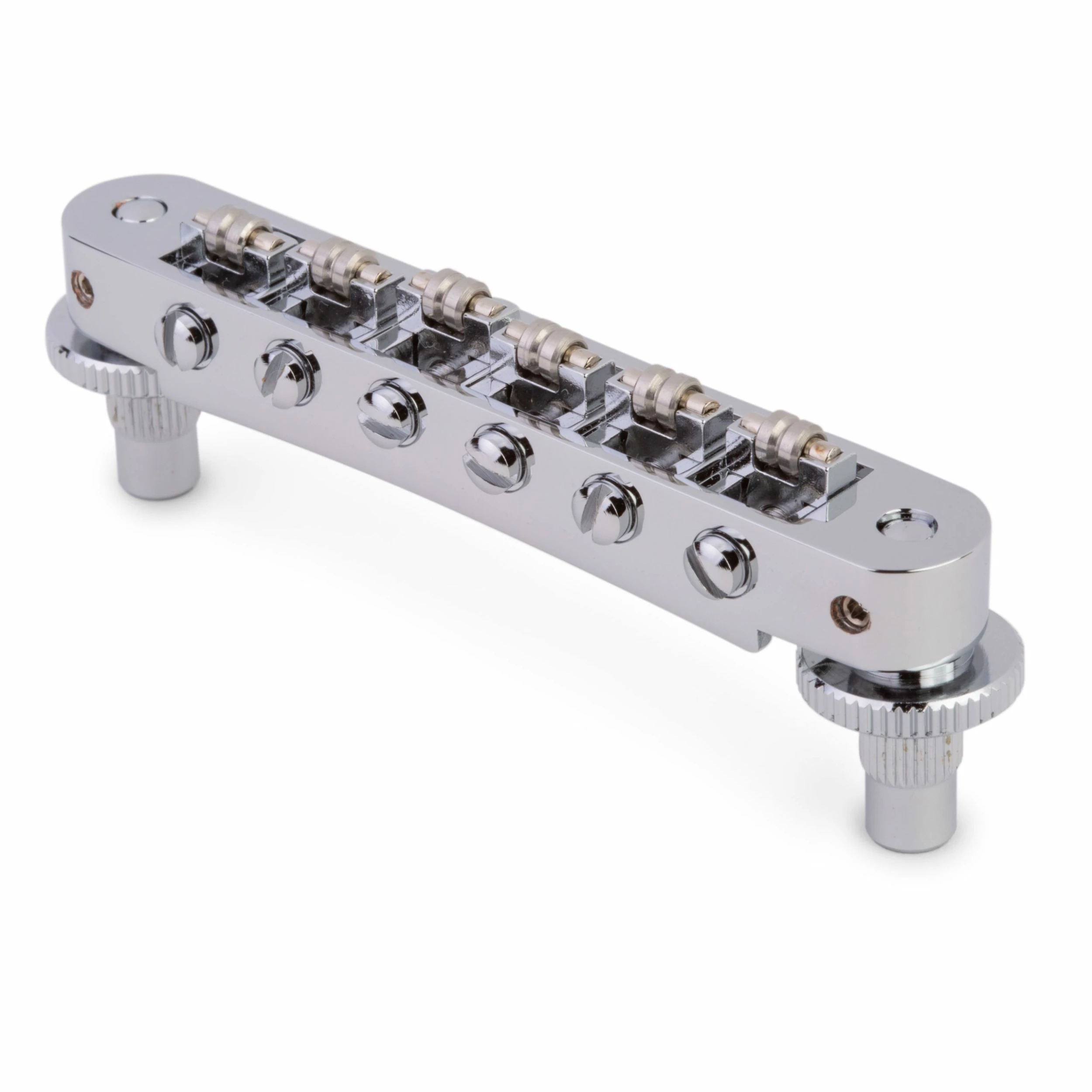 TonePros TP6R Tune-o-matic Bridge With Roller Saddles - StewMac