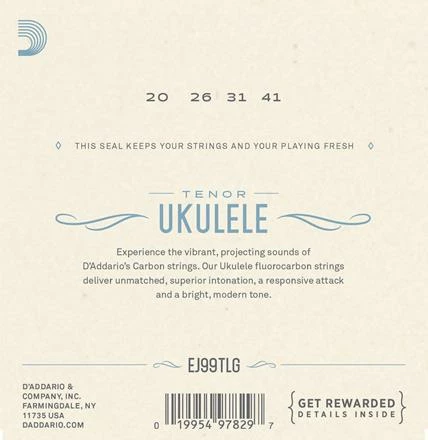 D'Addario Fluorocarbon Ukulele Strings - StewMac - Image 2