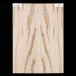 Flame Ambrosia Maple Carved Top For Electric - 014 - StewMac