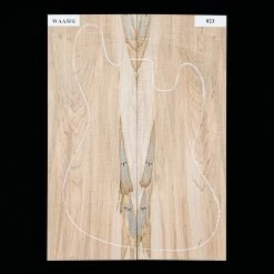 Flame Ambrosia Maple Carved Top For Electric - 023 - StewMac