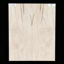 Flame Ambrosia Maple Carved Top For Electric - 024 - StewMac