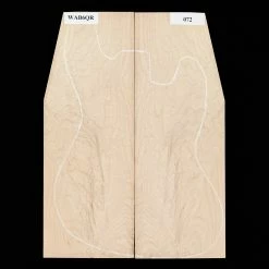 Flame Bigleaf Maple Laminated Top - 072 - StewMac