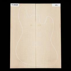 Flame Bigleaf Maple Laminated Top - 076 - StewMac