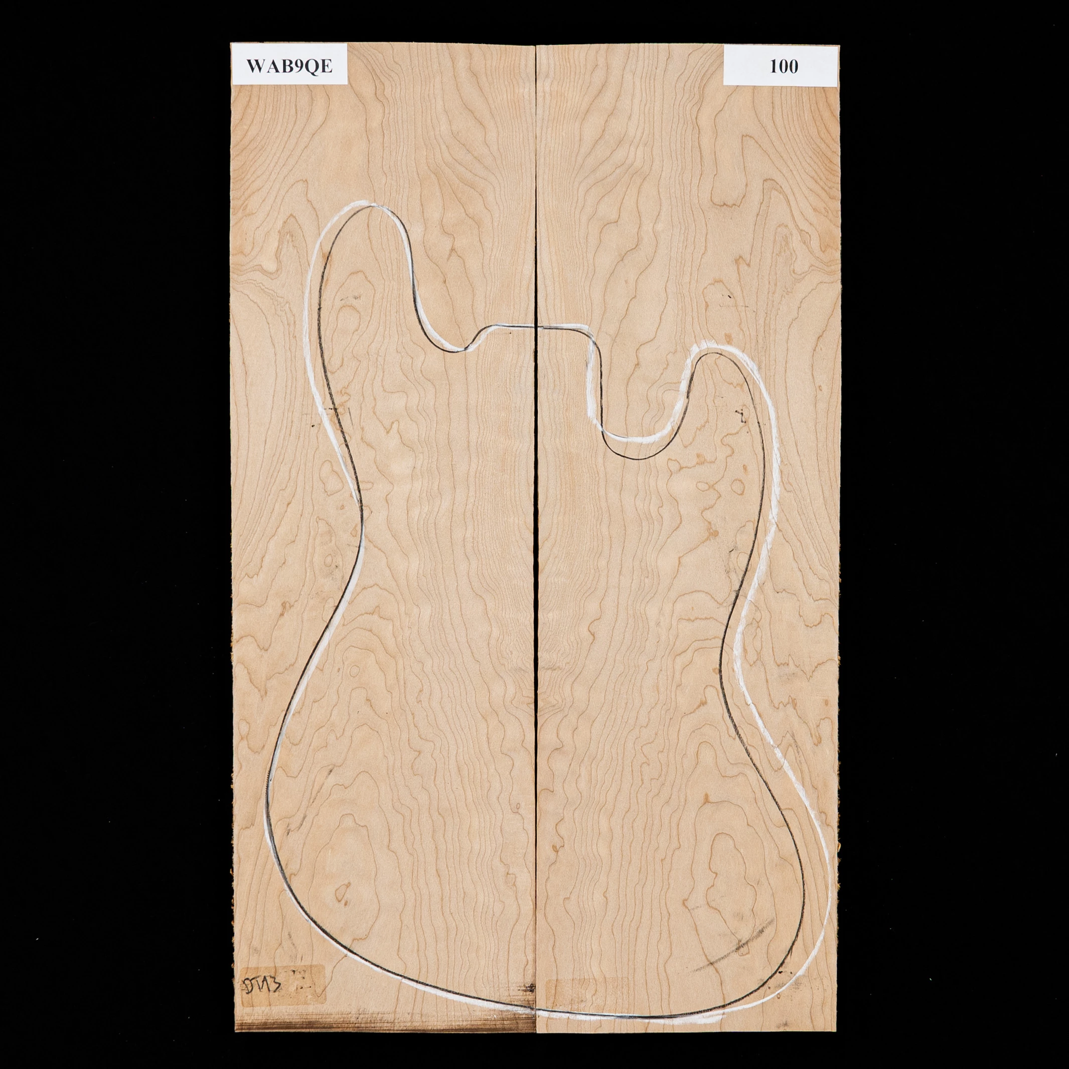 Quilted Bigleaf Maple Laminated Top - 100 - StewMac