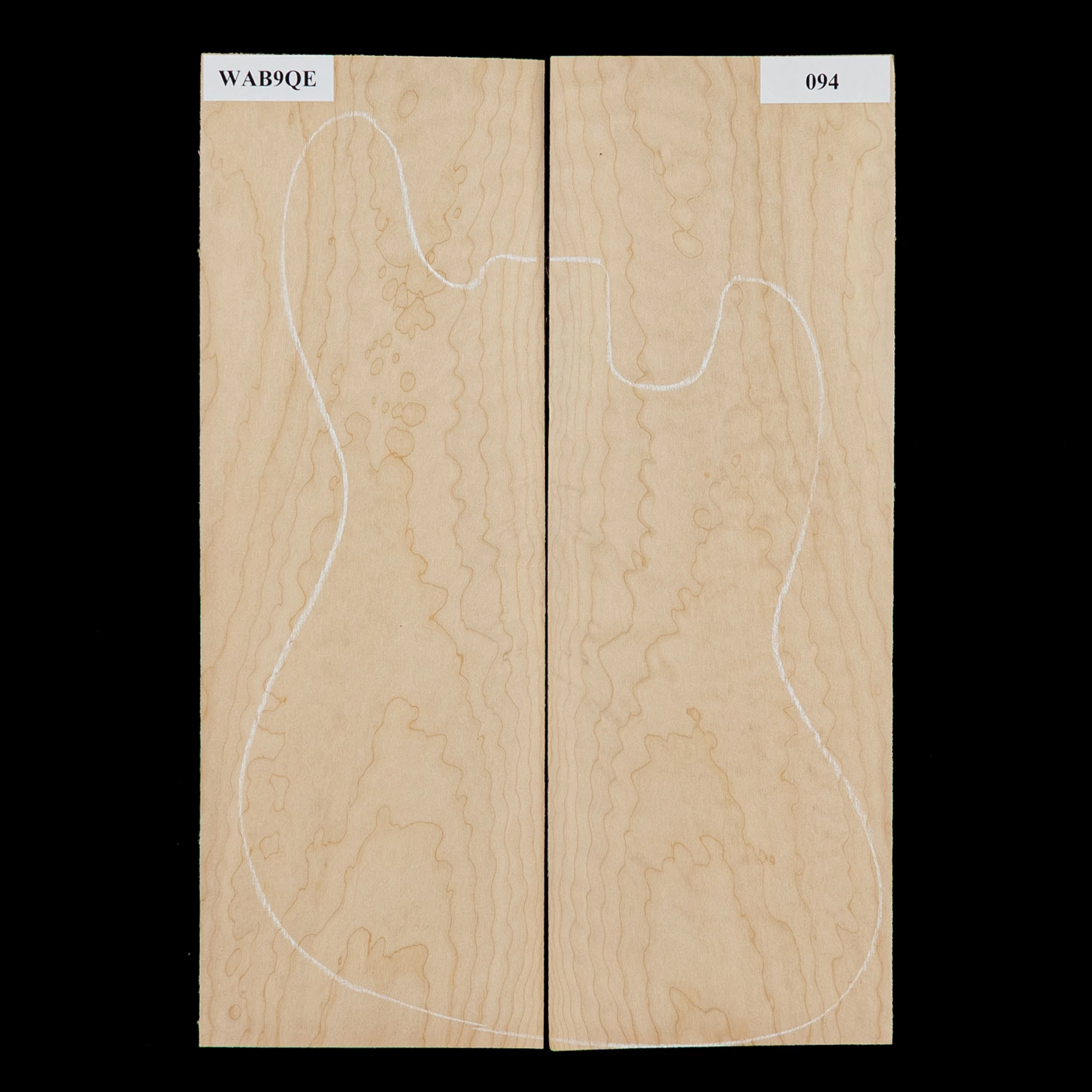 Quilted Bigleaf Maple Laminated Top - 094 - StewMac