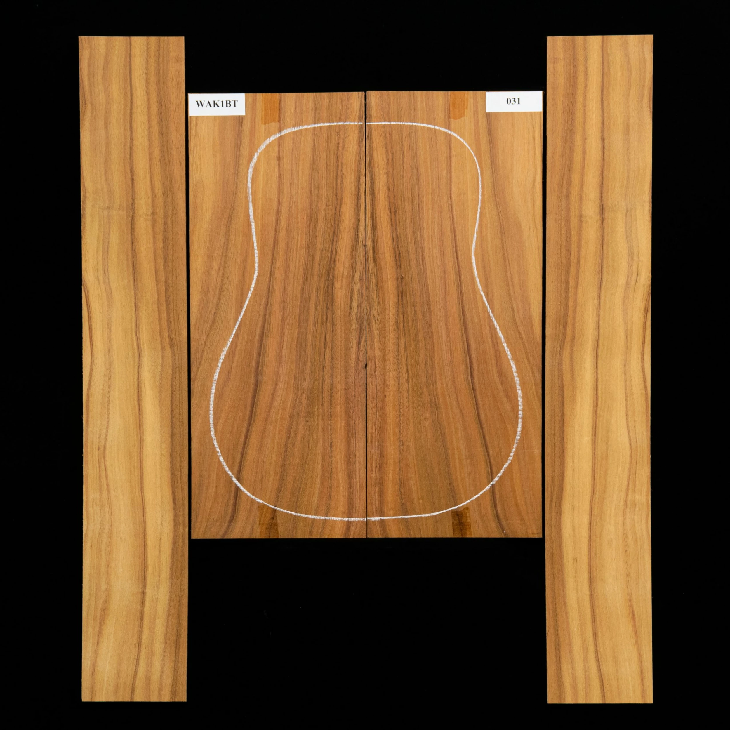 Koa Back + Sides, Unsanded - 031 - StewMac