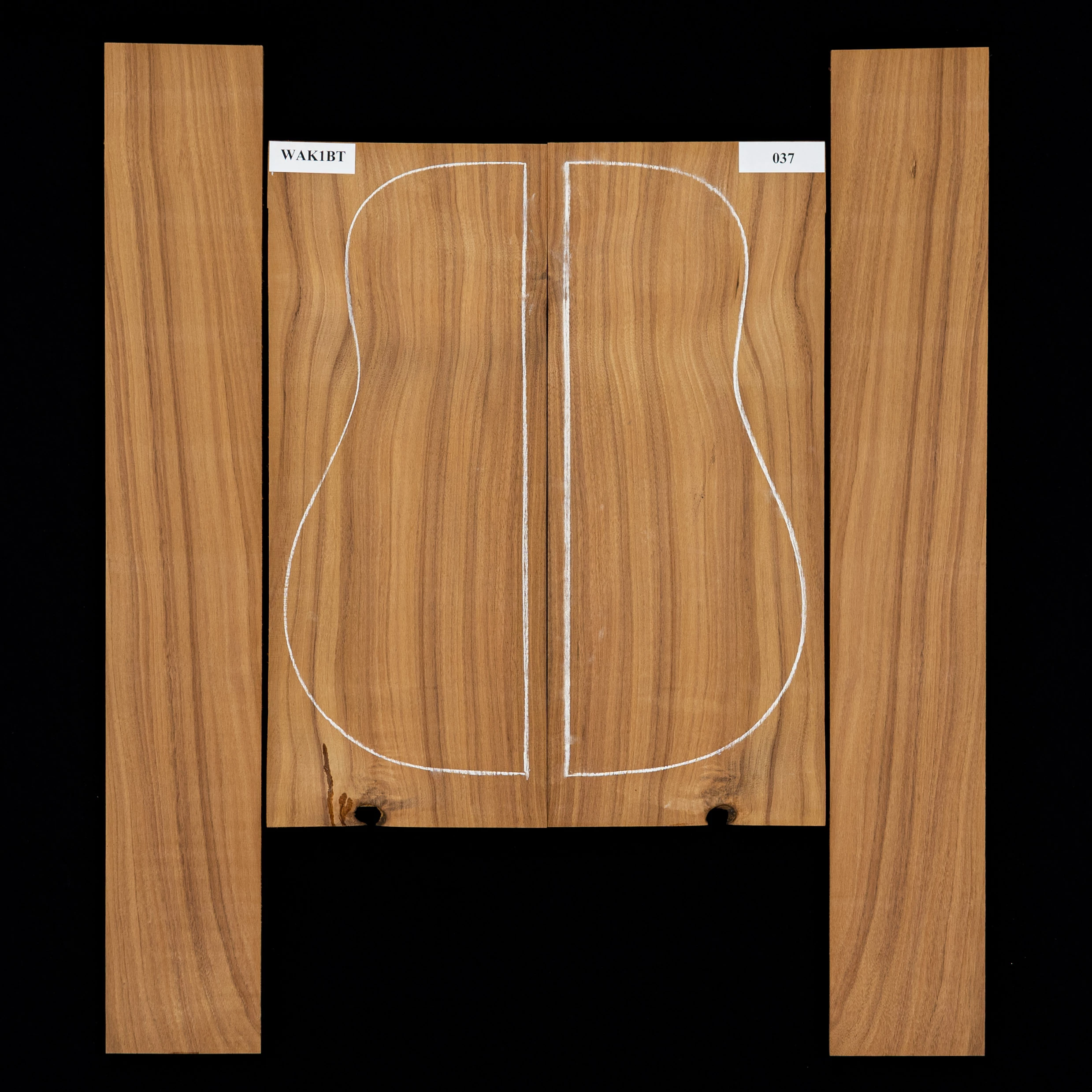 Koa Back + Side Set - 037 - StewMac