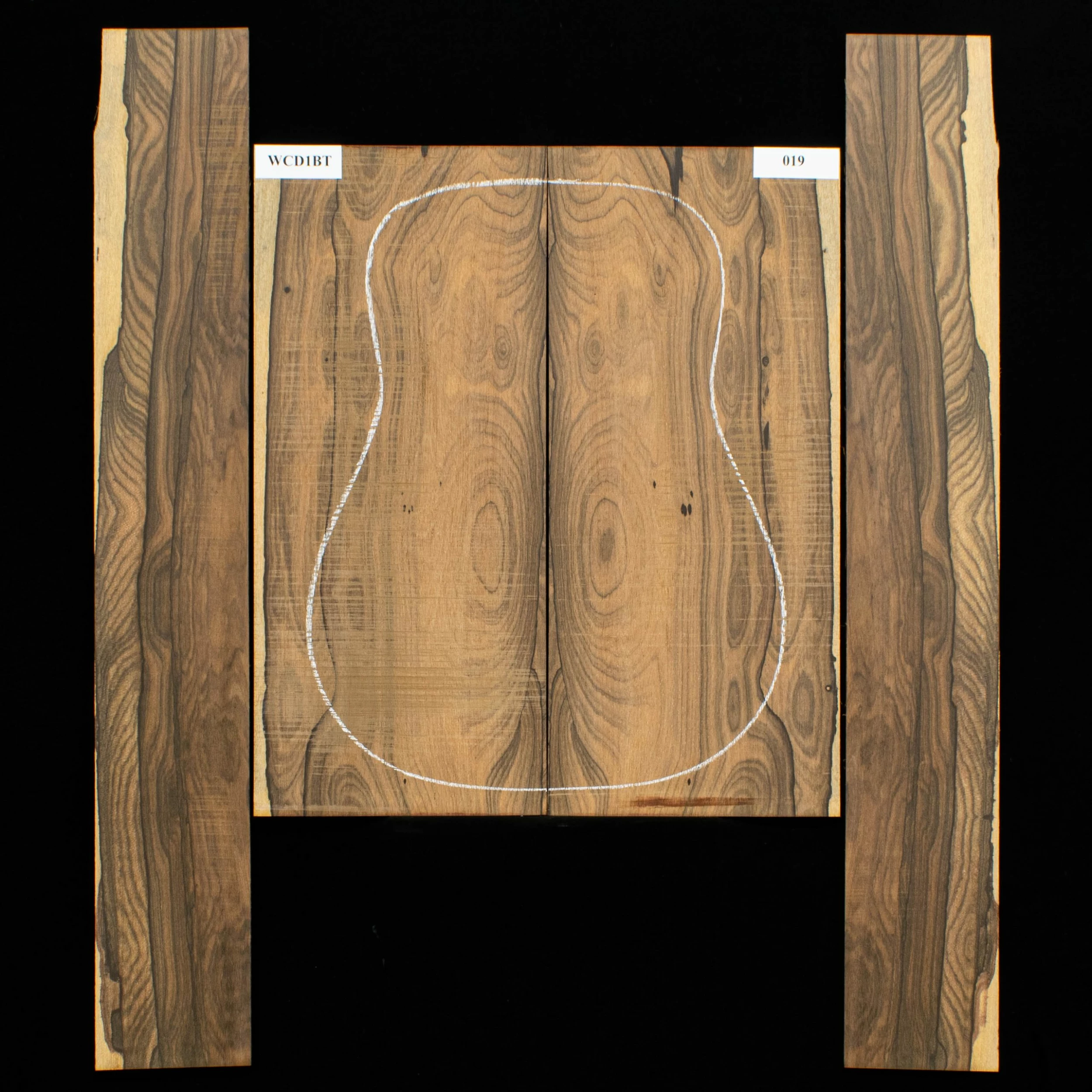 Ziricote Back + Side Set - 019 - StewMac