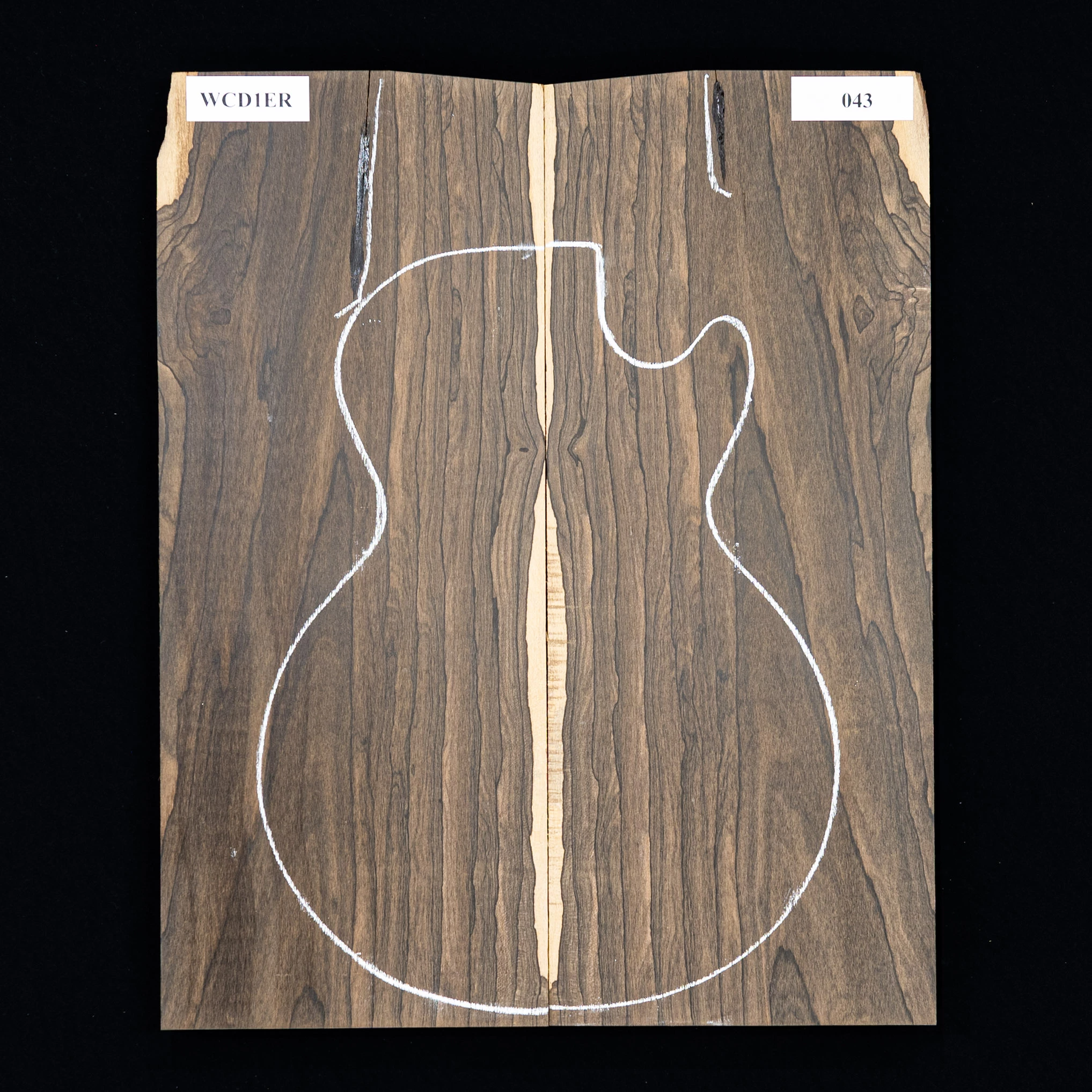 Ziricote Drop Top - 043 - StewMac