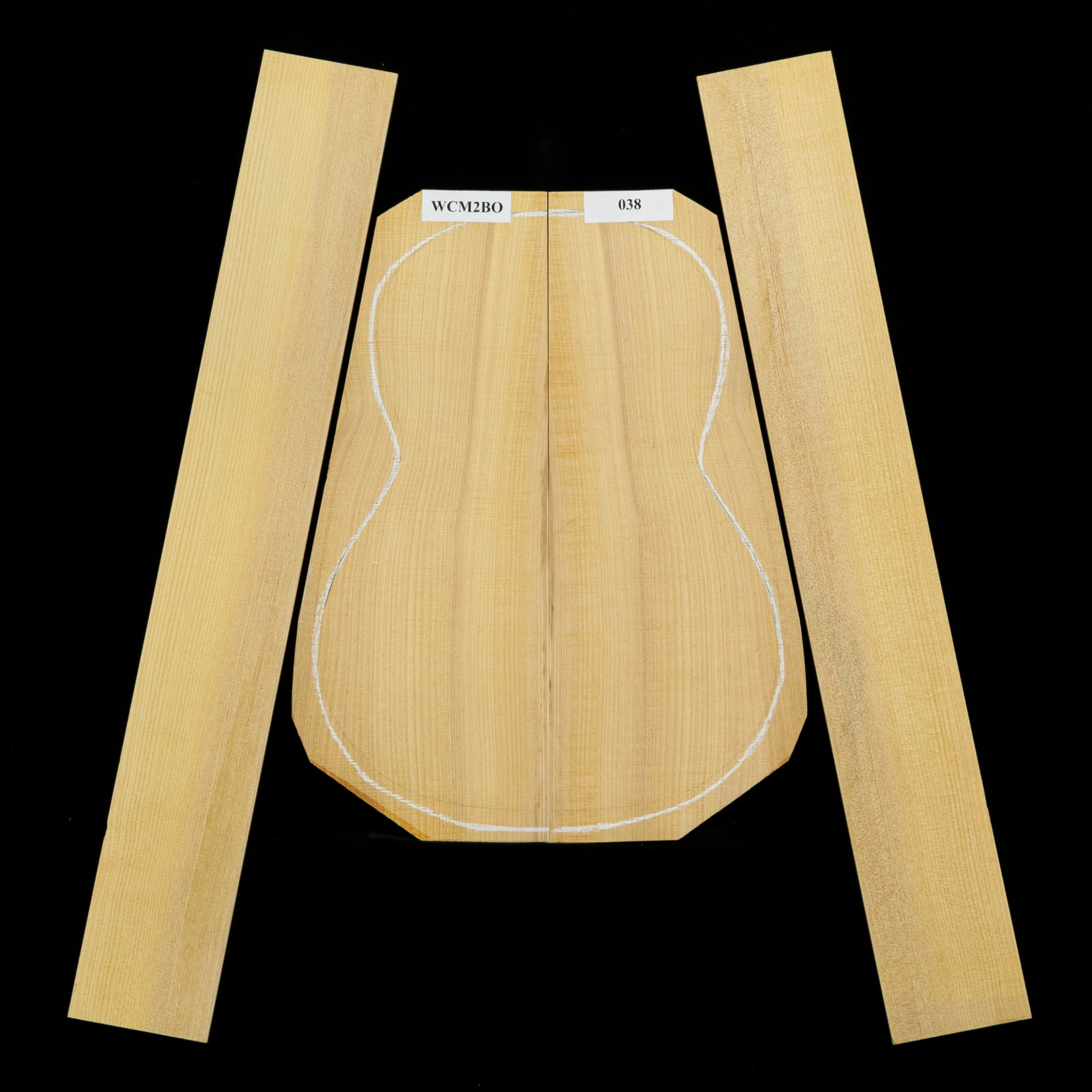 Mediterranean Cypress Back + Sides, Unsanded - 038 - StewMac