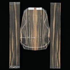 Crelicam Ebony Back + Side Set - 213 - StewMac