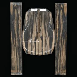 Crelicam Ebony Back + Side Set - 214 - StewMac