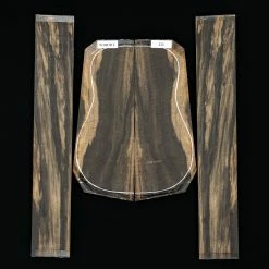 Crelicam Ebony Back + Side Set - 222 - StewMac