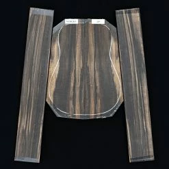 Crelicam Ebony Back + Side Set - 249 - StewMac