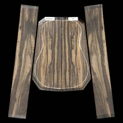 Crelicam Ebony Back + Side Set - 255 - StewMac