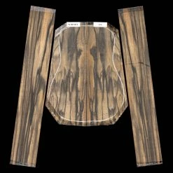 Crelicam Ebony Back + Side Set - 256 - StewMac