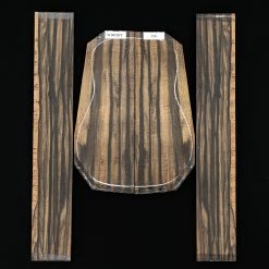 Crelicam Ebony Back + Side Set - 258 - StewMac