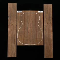 Malaysian Blackwood Back + Side Set, Unsanded - 041 - StewMac
