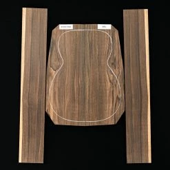 Malaysian Blackwood Back + Side Set - 056 - StewMac