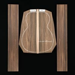 Malaysian Blackwood Back + Side Set - 060 - StewMac