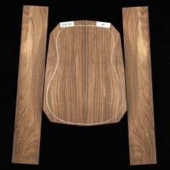 Malaysian Blackwood Back + Side Set - 089 - StewMac