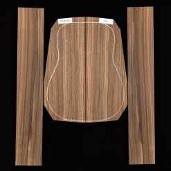 Malaysian Blackwood Back + Side Set - 091 - StewMac