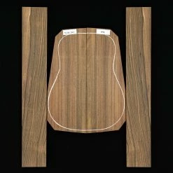 Malaysian Blackwood Back + Side Set - 094 - StewMac