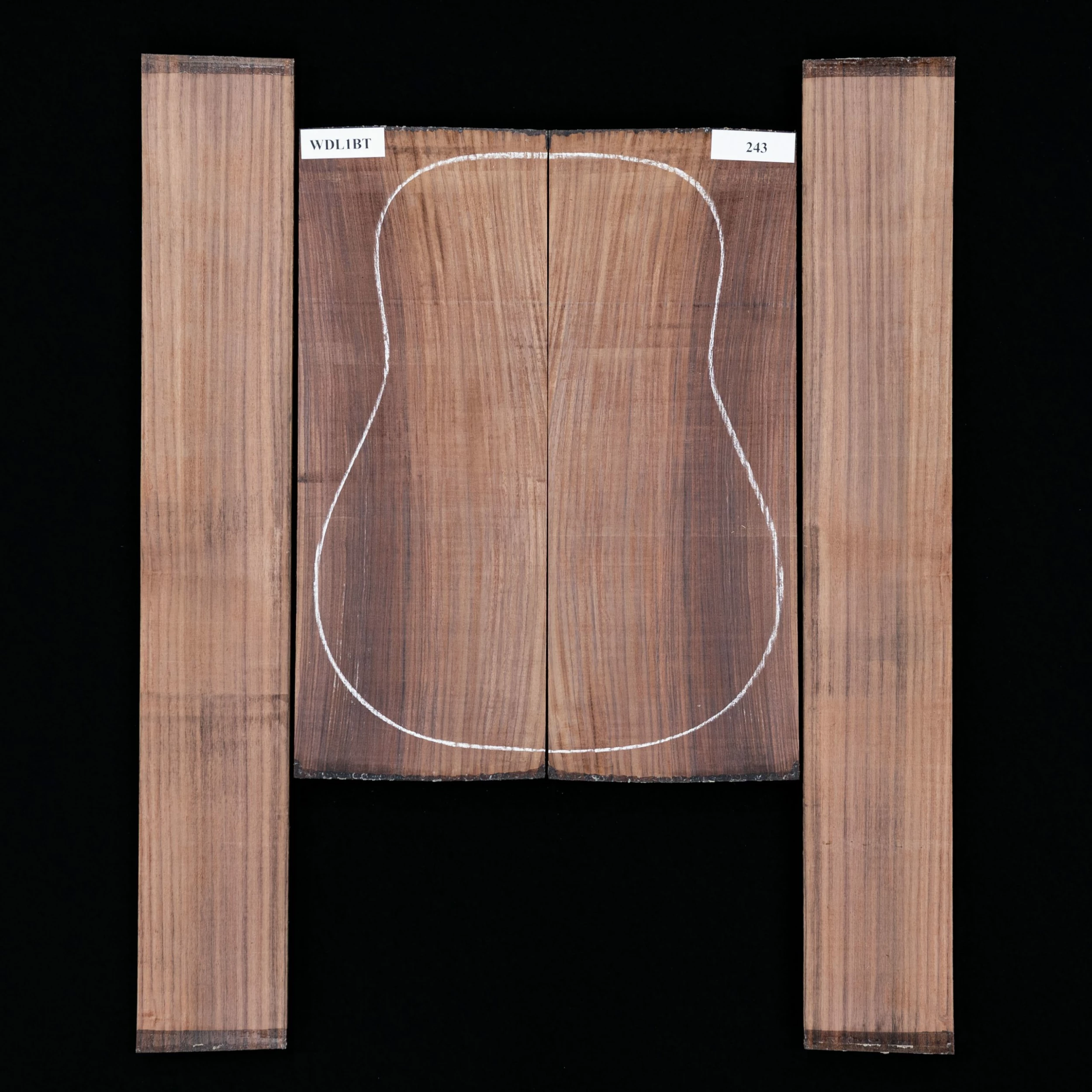 East Indian Rosewood Back + Side Set - 243 - StewMac